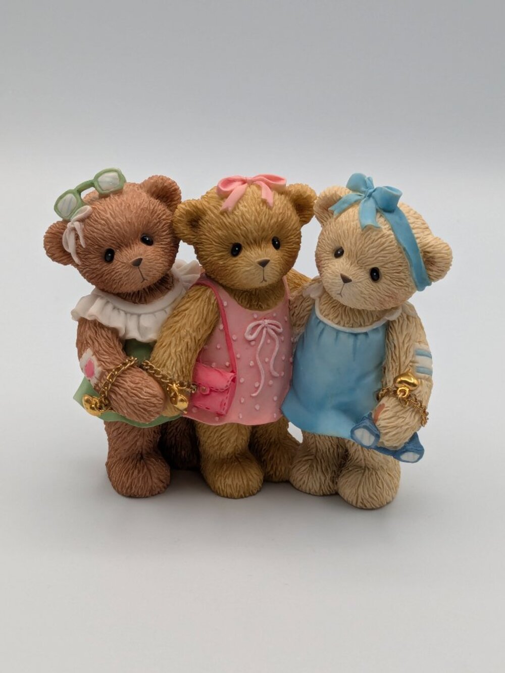 Cherished Teddies Liza Barbie Ashlyn Friends Are Forever (4002832) 2005 Rare - Picture 2 of 8